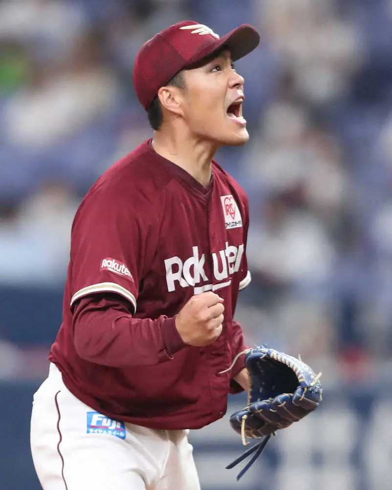 【画像・写真】楽天・則本昂　最速157キロで7勝目　チーム連敗5で止め3位浮上