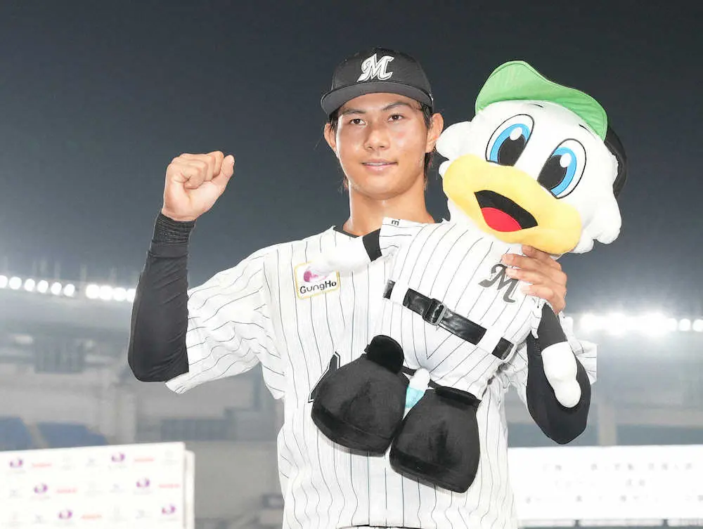 【画像・写真】ロッテ・藤原　千賀撃ちで4連勝！3回一挙9得点に貢献　チームも単独2位浮上
