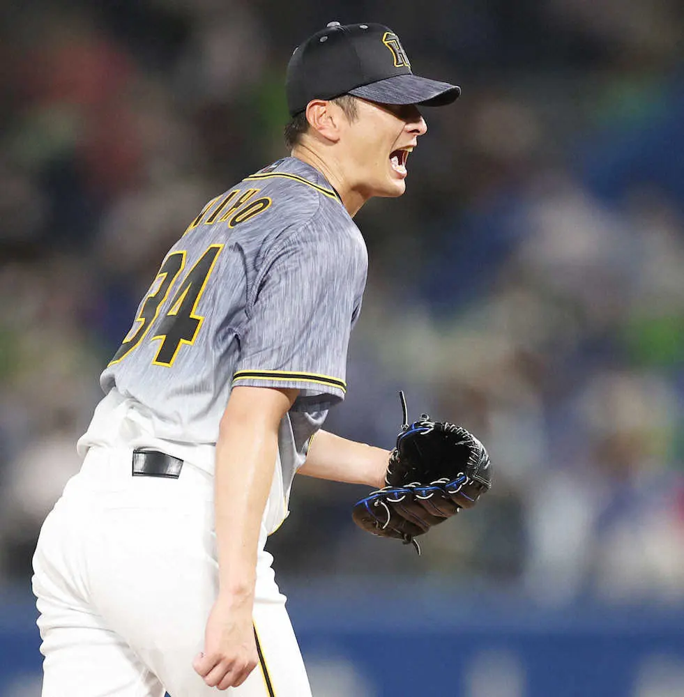 【画像・写真】阪神新加入の二保　5回4失点で降板　虎初勝利はお預けも、初回4失点から立ち直った！