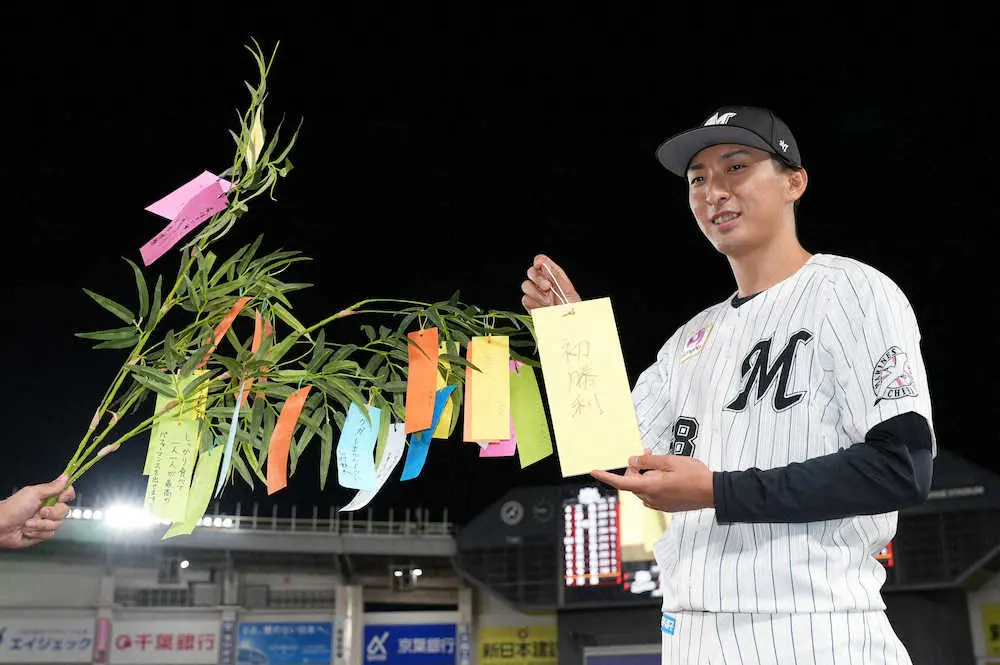 【画像・写真】ロッテのドラ4・河村　プロ初先発初勝利で5連勝呼んだ！首位オリに2・5差