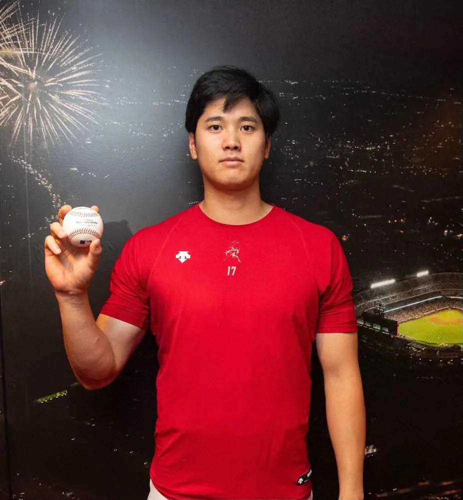 【画像・写真】【大谷と一問一答】松井秀喜さんからの祝福「素直にうれしい」「まだまだ打てるよう頑張る」