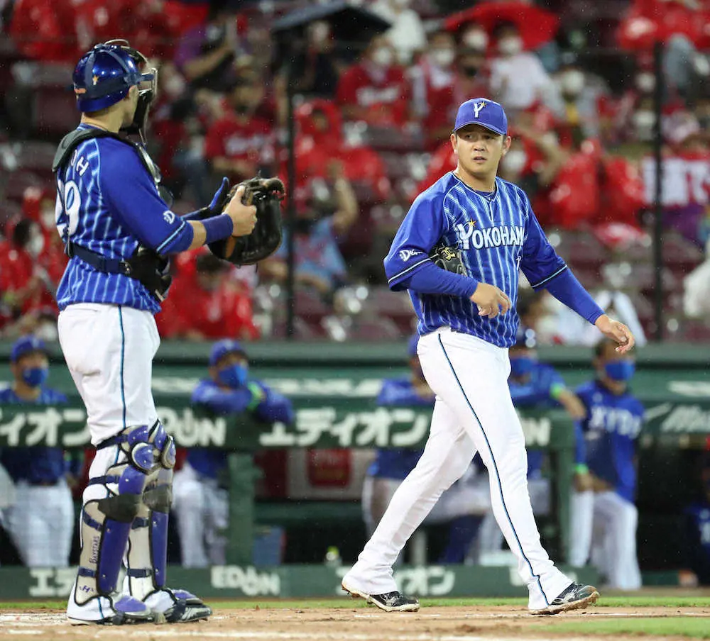 【画像・写真】DeNA・山崎　1点差守り切れず引き分けも4位・中日と0・5差に接近