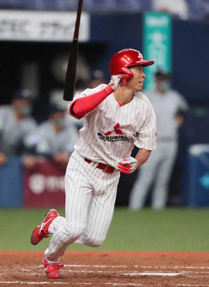 【画像・写真】三菱重工East　2戦連続逆転勝利で8強！阪神・江越の弟・海地がV撃