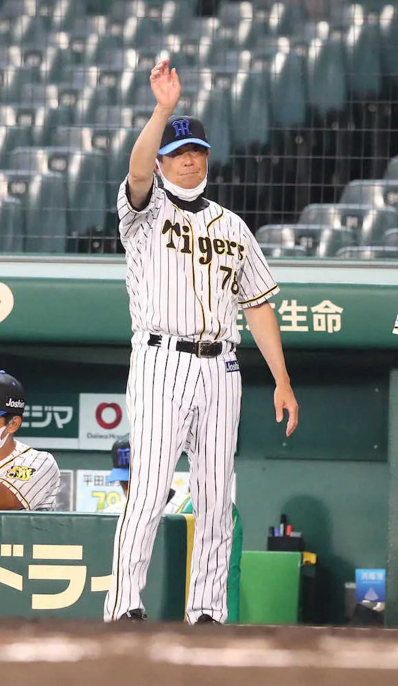 【画像・写真】阪神またサイン盗み疑われた　2軍戦で中日・仁村2軍監督「やってんだろ」に平田2軍監督猛反論