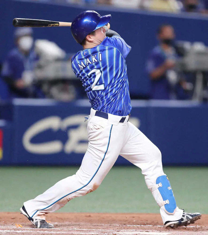 【画像・写真】DeNA・牧が1カ月ぶりの12号2ラン　4連敗阻止へ