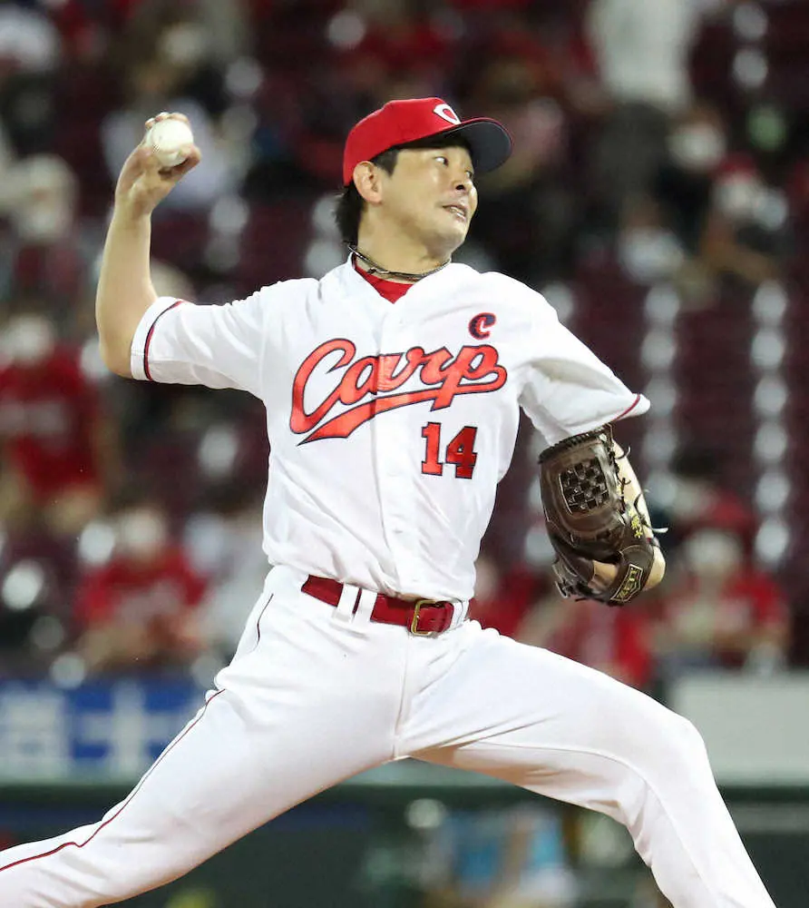 【画像・写真】広島・大瀬良　大野雄に投げ勝ち94日ぶり3勝　「いい形で後半に向かいたいと思っていた」最下位脱出導く