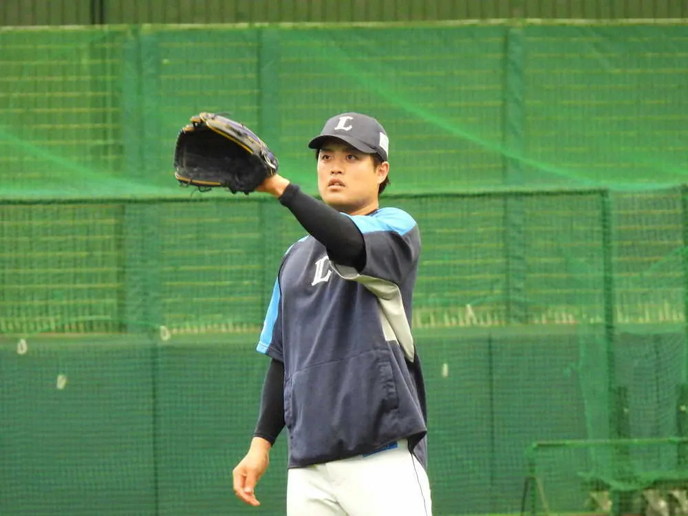 【画像・写真】西武・松本　7連勝へ「自分の投球をしていきたい」