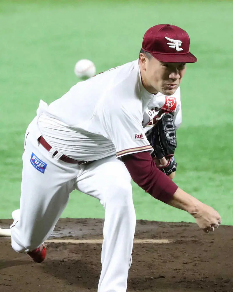 【画像・写真】楽天・マー君　ソフトB相手に7回1失点で今季4勝目！打線は3発6点で援護