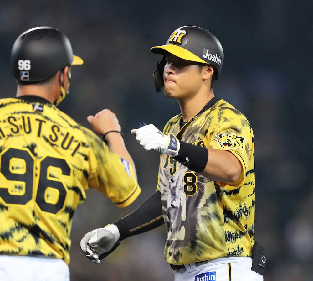 【画像・写真】敗戦の中で示した阪神・佐藤輝の存在感　適時打含むマルチ安打　打点は6試合ぶり