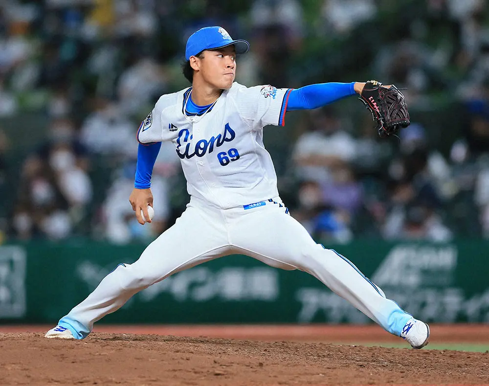 【画像・写真】「お母さん、産んでくれてありがとう」　西武・水上、バースデー登板で10試合連続無失点