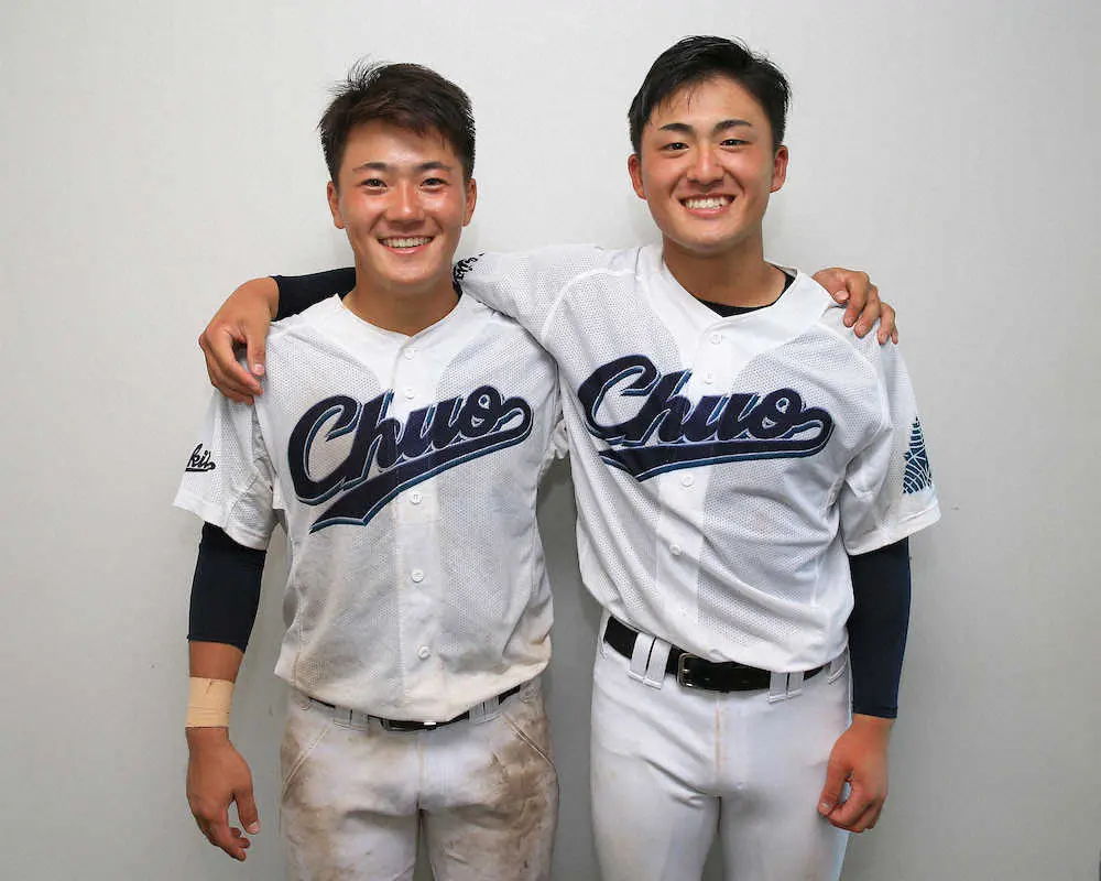 【画像・写真】秋田中央　湊―野呂田“あうんの呼吸”完封、保育園から同級生　小5でバッテリー