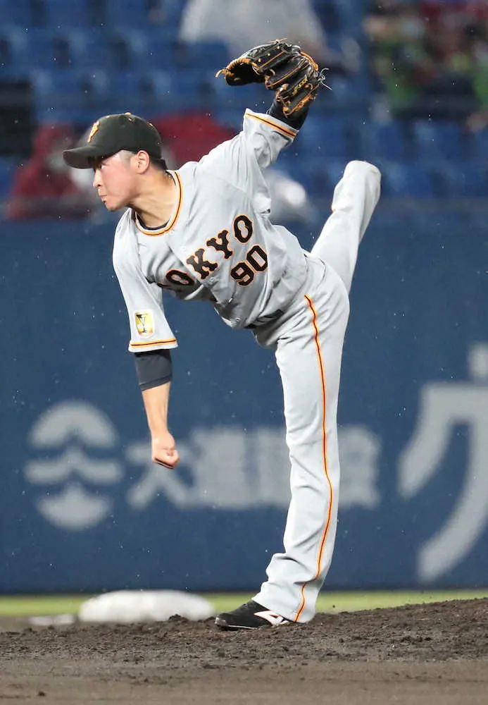 【画像・写真】巨人・戸田フレッシュ球宴“凱旋”登板は1回無失点　「独立リーグの時とは違う緊張感があった」