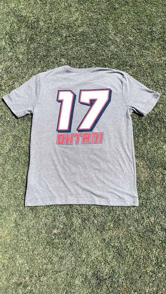 【画像・写真】エンゼルスが31日、1日に70年代ビンテージ大谷Tシャツを配布　本塁打出場記念Tシャツも販売開始