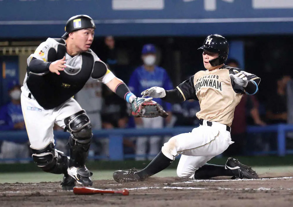 【画像・写真】日本ハム・梅林　両親の前で攻守で勝利に貢献「元気な姿を見せられて良かった」