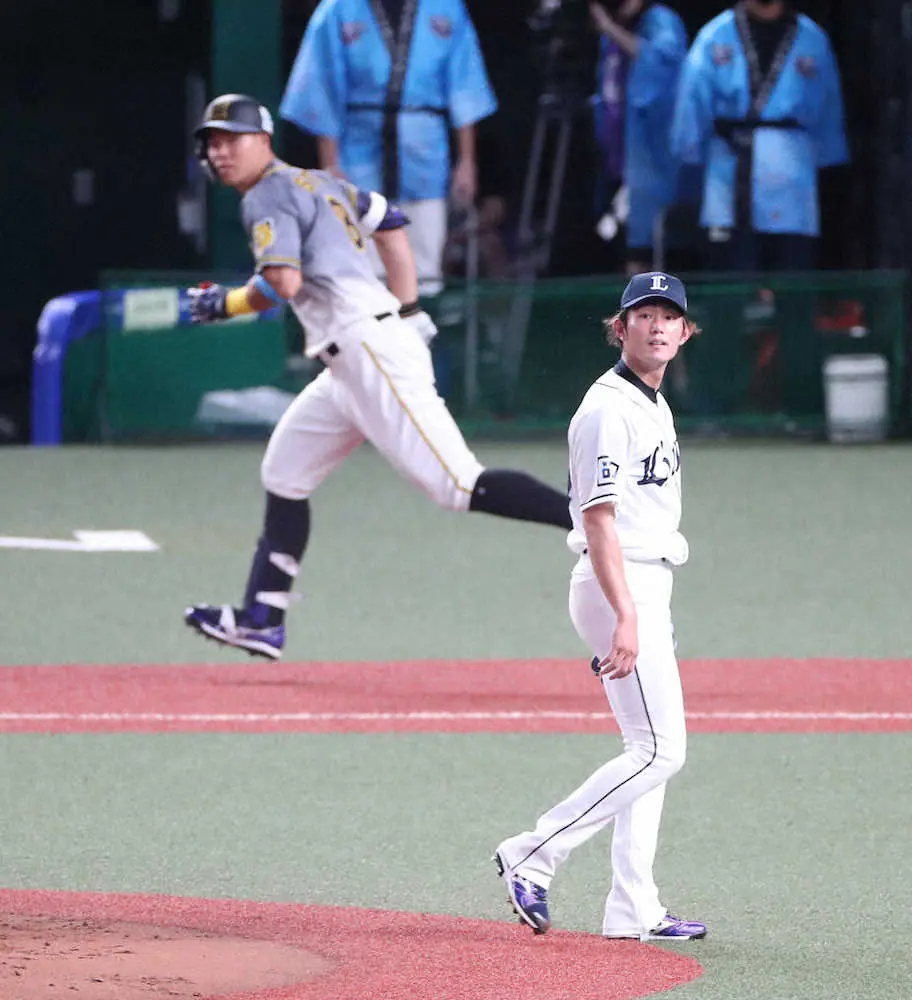 【画像・写真】西武・今井が本拠地球宴で2回無失点に「楽しかった」　同学年の佐藤輝を力でねじ伏せる