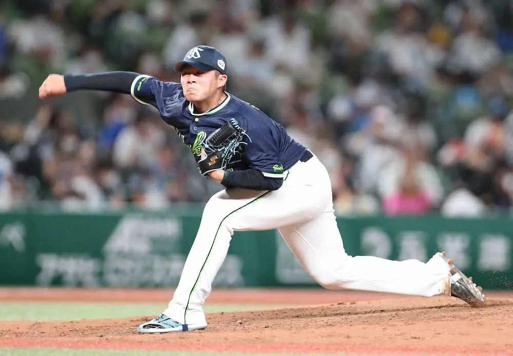 【画像・写真】ヤクルト・清水昇、球宴初登板で1回完全　西武・山川がセーフティーの構えに「動揺した部分もあった」