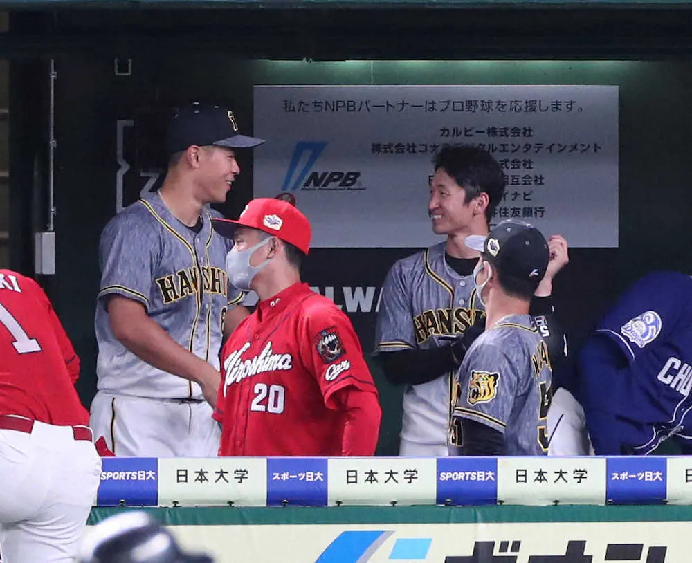 【画像・写真】球宴で“名誉”の申告敬遠　9回、阪神・近本の打席で、パ・工藤監督が満塁策を選択