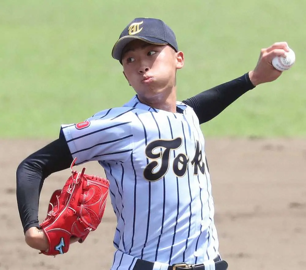 【画像・写真】東海大菅生・本田、復肩　3月29日以来公式戦でも即修正7回2失点　「50点」初回3人でピシャリ