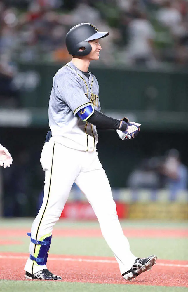【画像・写真】球宴初づくし!　阪神・近本　7打席連続安打に名誉の申告敬遠　2年前は新人初のサイクル安打