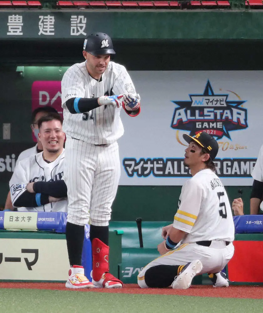 【画像・写真】ロッテ・レアード　球宴初本塁打でスシ握って日本の弱点も握った!?　31日対戦メキシコ代表