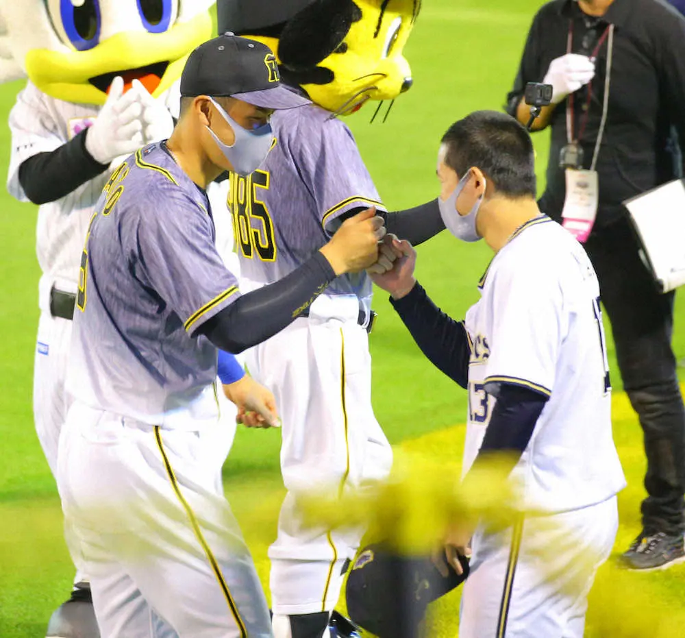 【画像・写真】オリックス・宮城「自分の甘さ」、佐藤輝弾浴びるも由伸に続くチーム史上初の球宴2戦連続先発を2回1失点