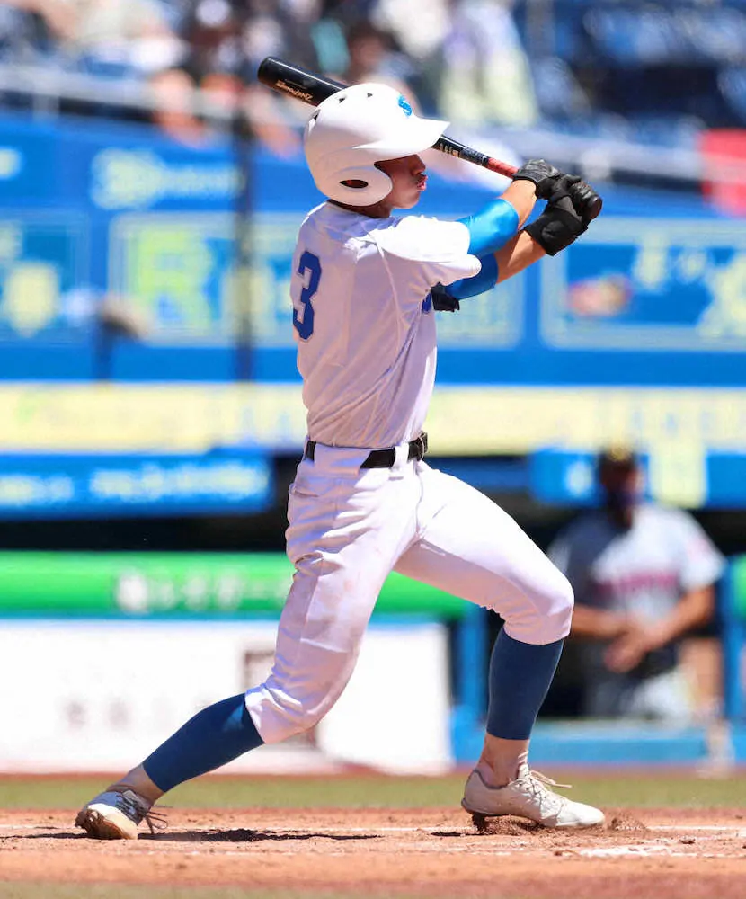 【画像・写真】八千代松陰・今田「4番の仕事」先制3ランで4強進出に貢献！日大習志野にコールド勝ち