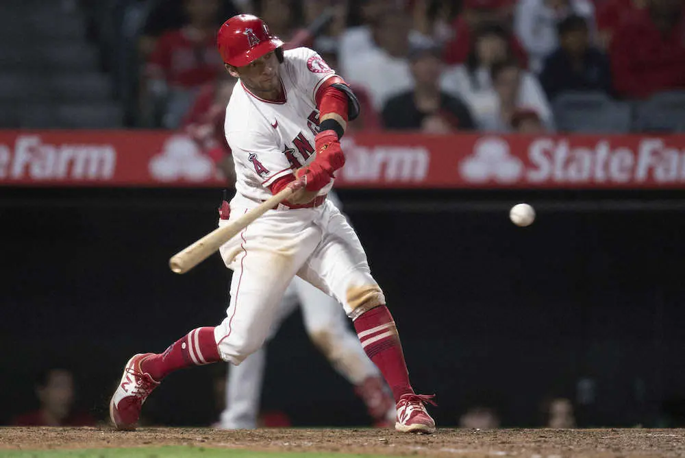 【画像・写真】大谷同僚、フレッチャー　連続試合安打「26」でストップ 球団記録に2試合及ばず