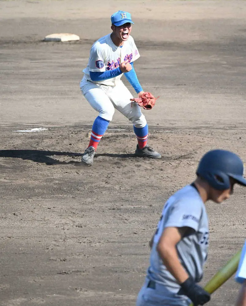 花咲徳栄のエースは道産子 十勝出身 松田 公式戦初完投 気温35度 熱投122球 ホッとした スポニチ Sponichi Annex 野球