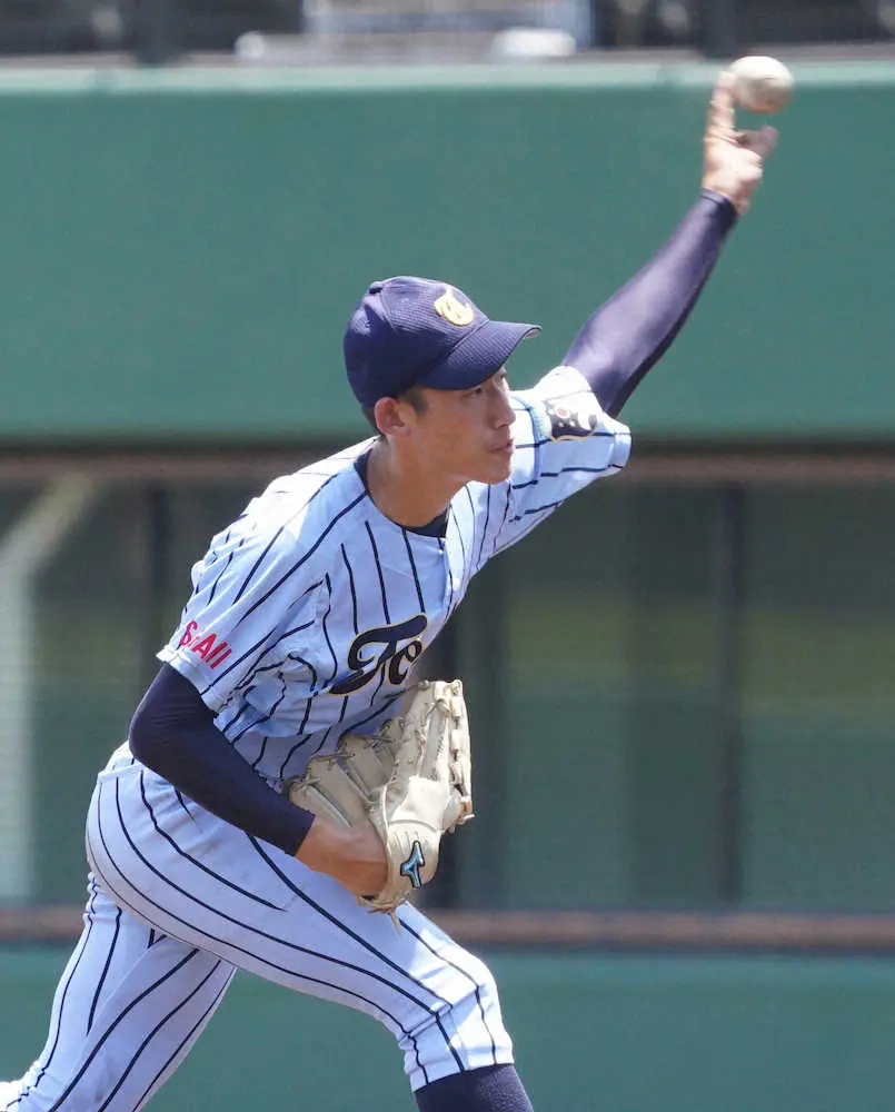 東海大相模 石田 けん制で刺して9回猛攻呼んだ プロ注目左腕が好救援 V撃 3回を零封3k スポニチ Sponichi Annex 野球