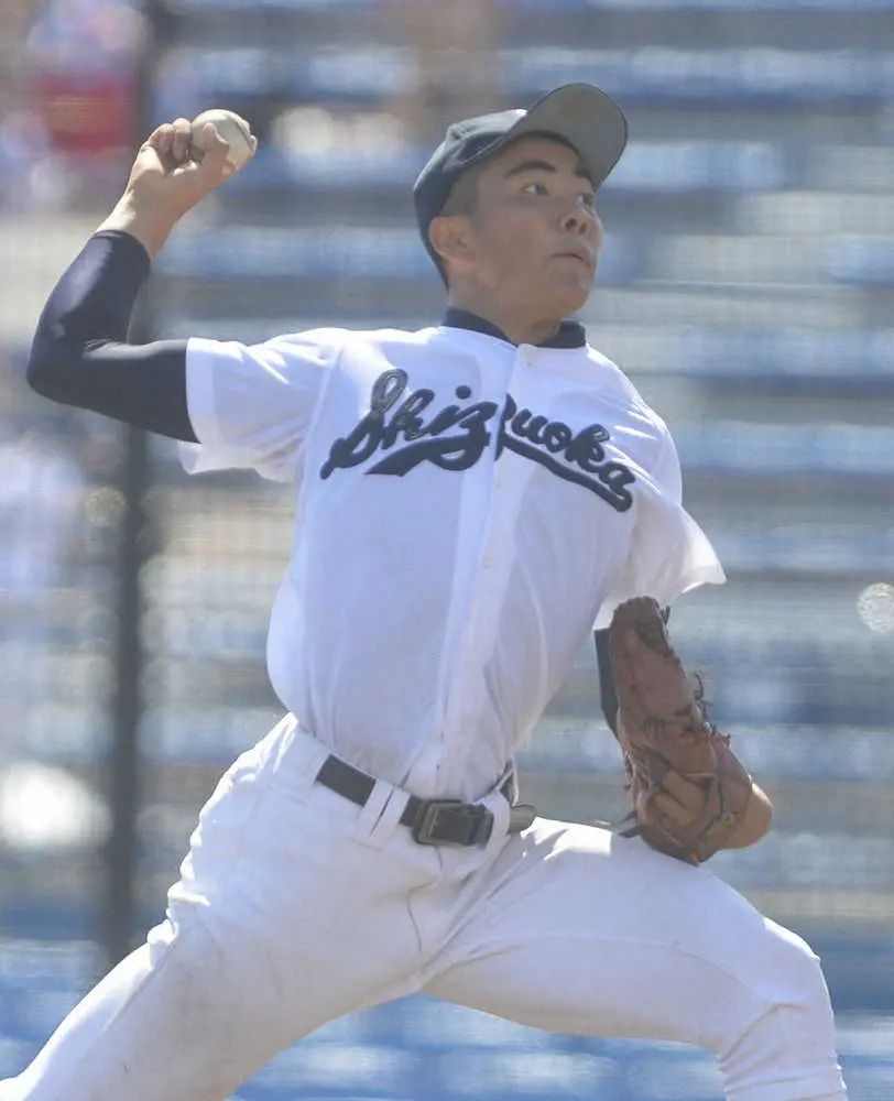 【画像・写真】静岡の2年生右腕・吉田優飛　いきなり自己最速147キロ！初公式戦で逸材ぶり発揮