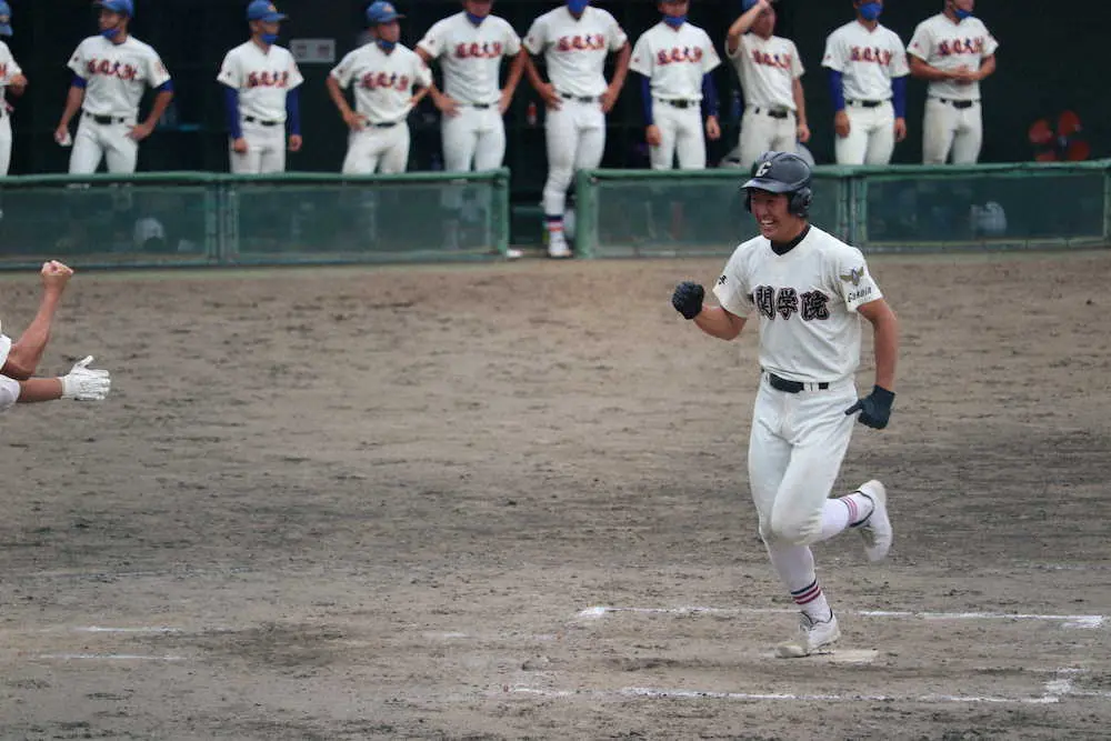【画像・写真】一関学院・奥谷、最終回に意地の2ランも涙「3年生26人に凄く感謝している」