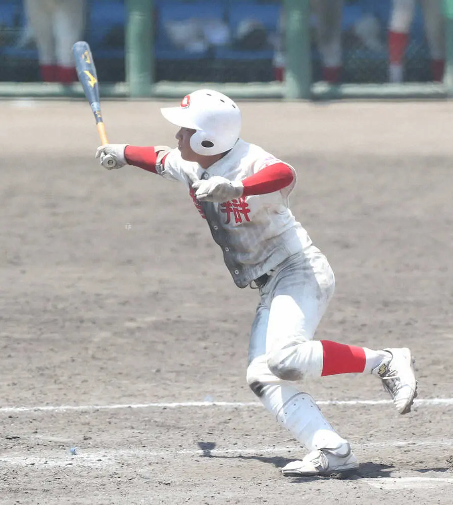 【画像・写真】智弁和歌山が劇的4強！「絶対に還すつもりで。常に準備はしてきた」1年生・小畑がサヨナラ犠飛