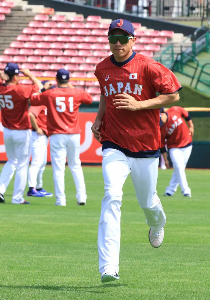 【画像・写真】侍・柳田　“ぶっつけ先発”に自信「100％。いけると思っている」