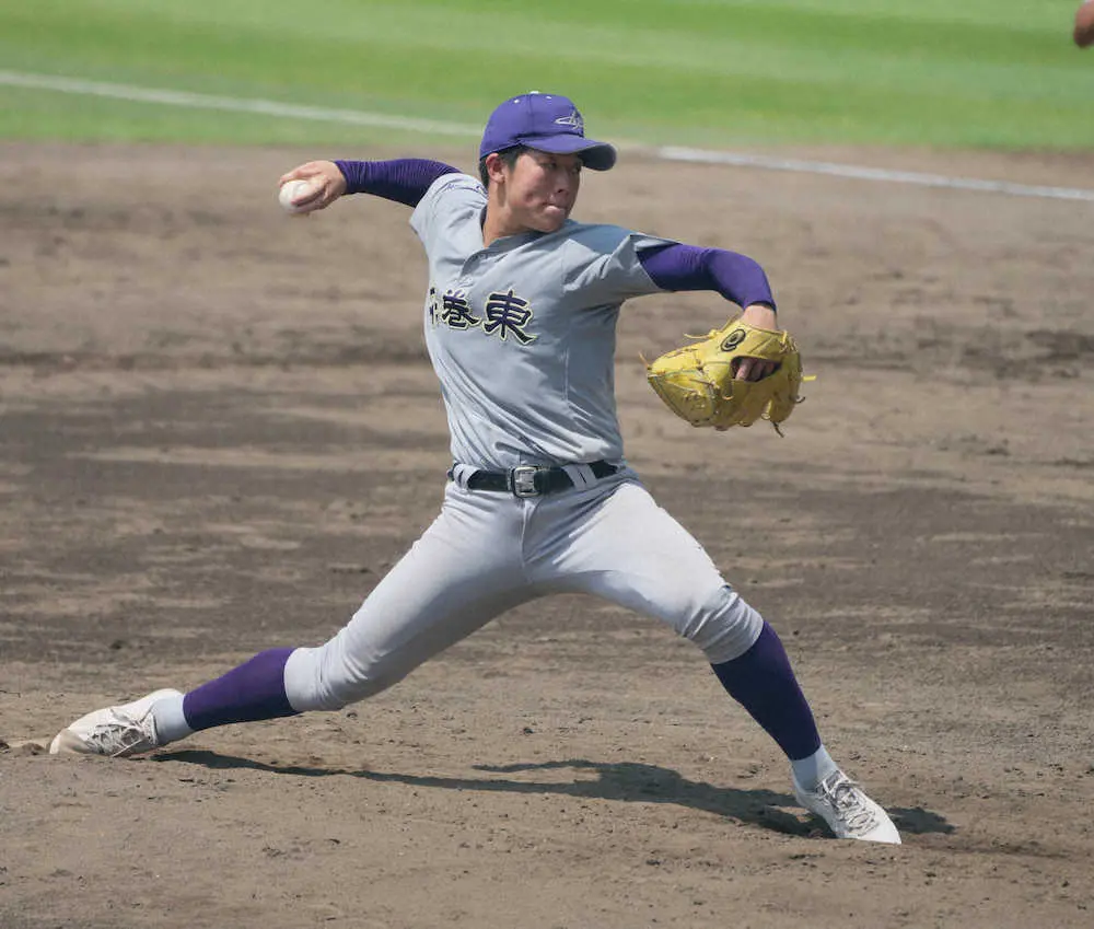 【画像・写真】花巻東3大会連続出場ならず…二刀流の菱川は6失点で涙「勝って恩返しをしたかった」