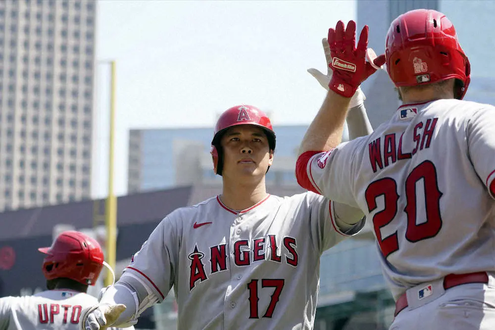 【画像・写真】エンゼルス・大谷　再加速35号　出場5試合ぶりの一発　98戦で到達はリーグ2位のスピード記録
