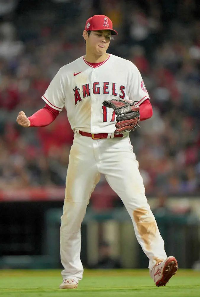 【画像・写真】【大谷と一問一答】最終99球目に最速161キロ「最後の回はちょこっと三振を狙いにいきました」