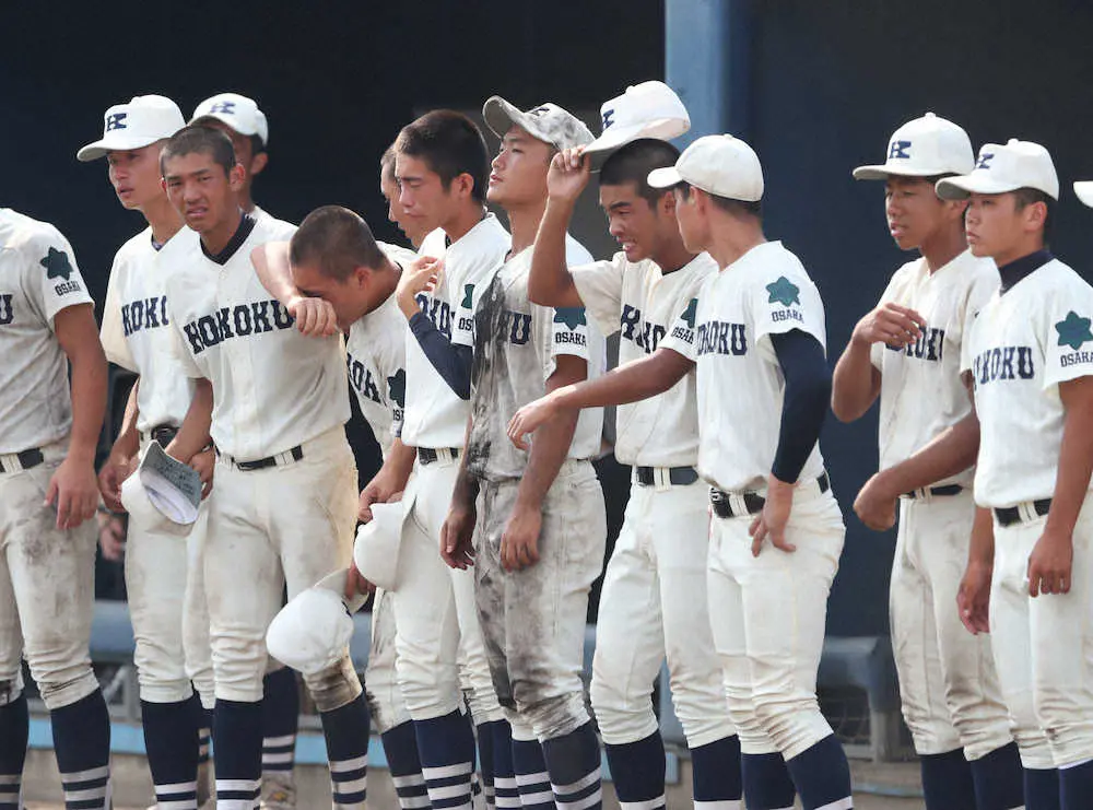 【画像・写真】興国　9回執念同点も46年ぶりの甲子園あと一歩…元ロッテ喜多監督「このチームの野球貫いた」