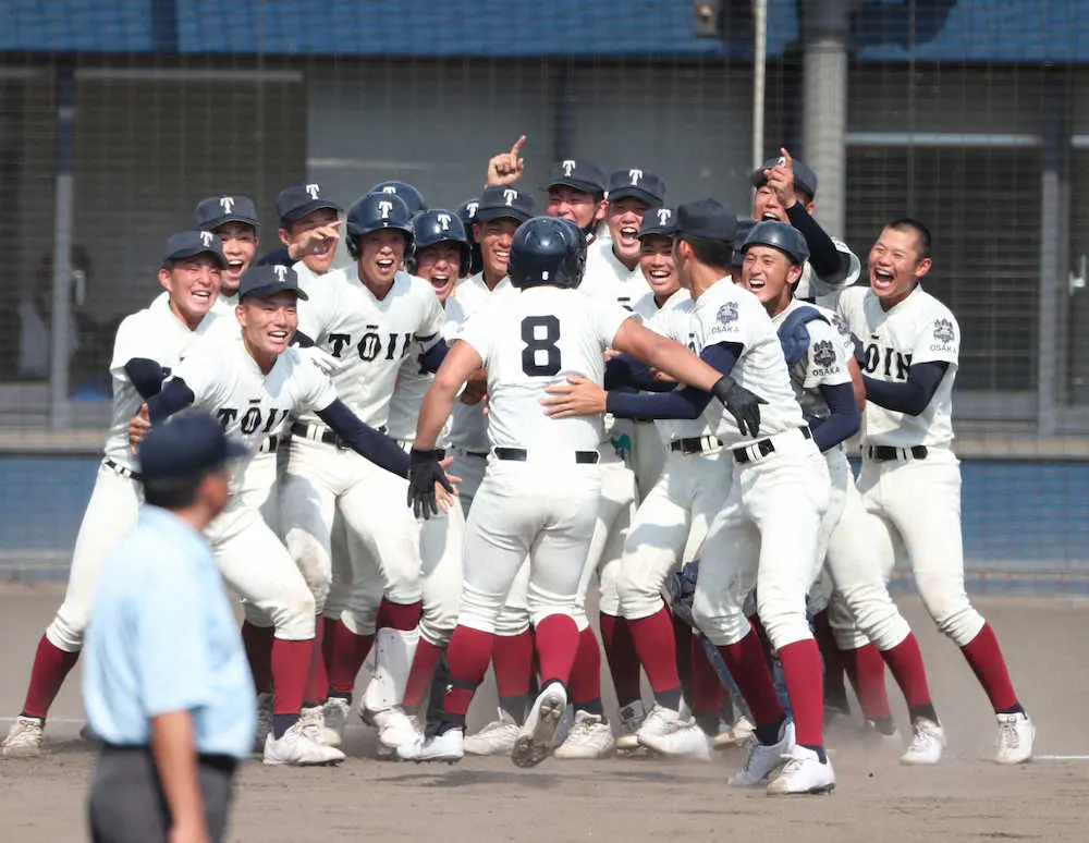 【画像・写真】大阪桐蔭、初めての“サヨナラ夏切符”　劇打の池田「勝負しにきてくれて、うれしかった」