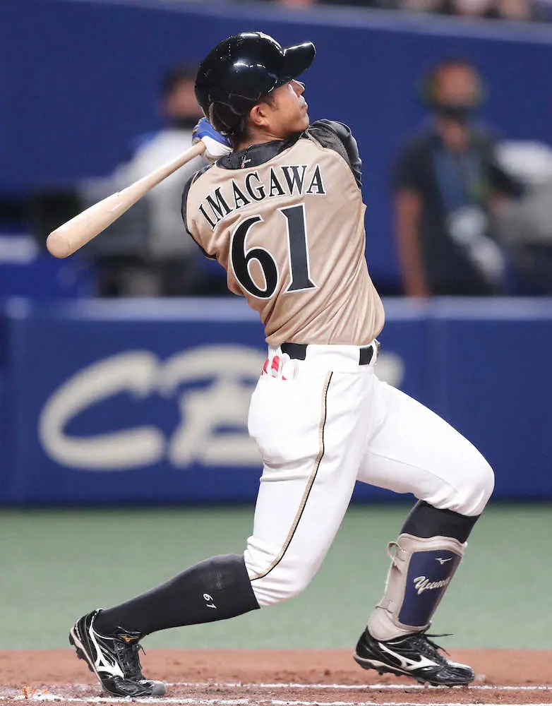 【画像・写真】日本ハム・ドラ6今川　1軍「初アーチ」含む2安打2打点