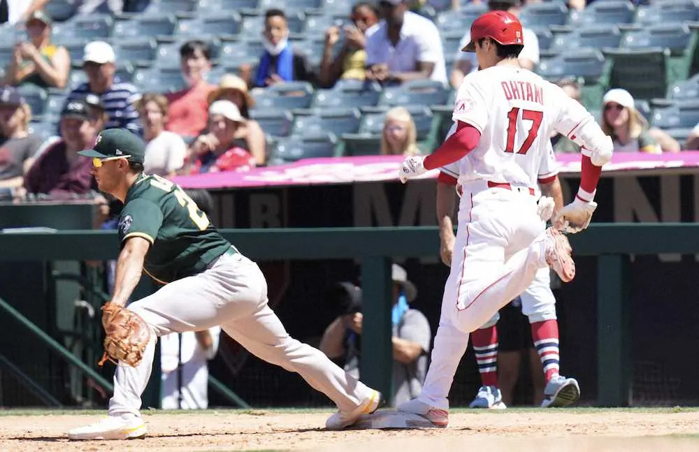 【画像・写真】エンゼルス・大谷　米4年目の珍事、初の1試合2併殺で4打数無安打