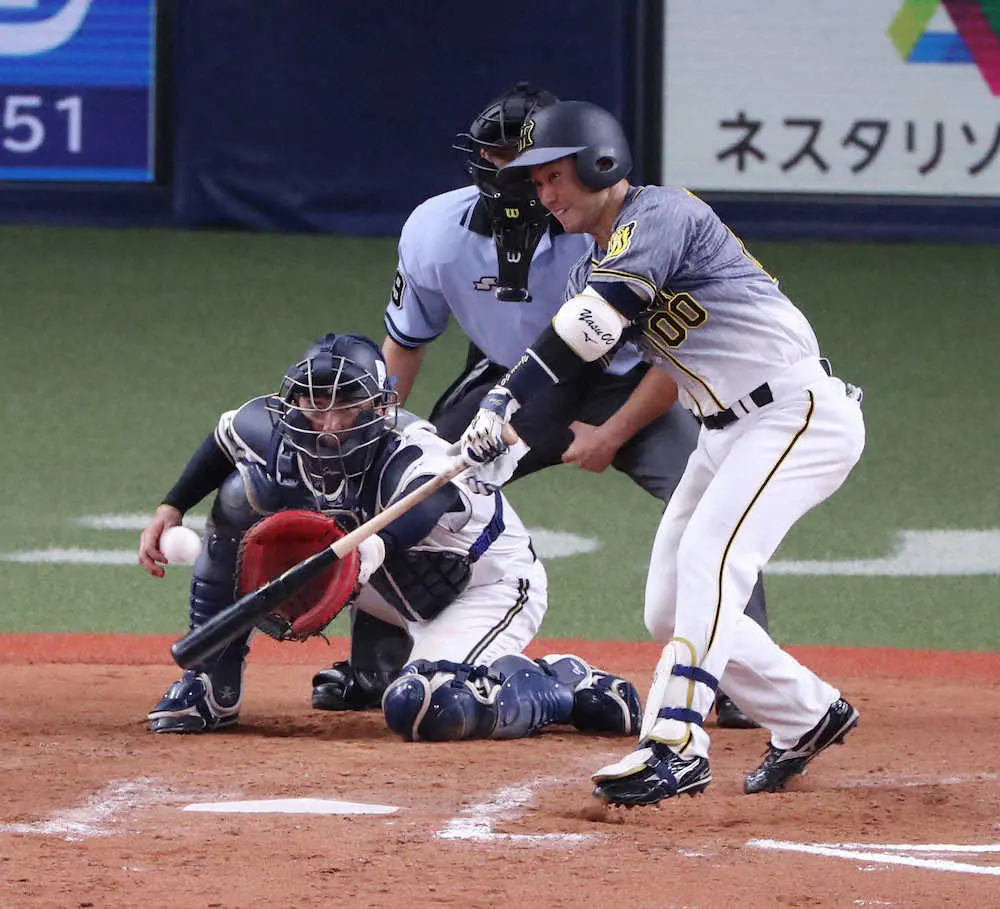 【画像・写真】阪神　オリックスとの“セパ頂上決戦”初戦は引き分け　土壇場9回に途中出場山本が2点適時打