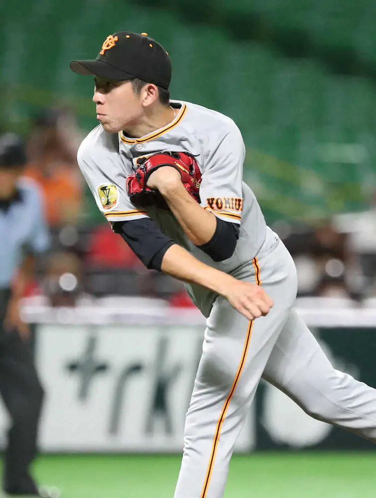 【画像・写真】巨人・戸郷　6回7失点　原監督奮起求める「1、2年少々良くて振り出しに戻ってはいけない」