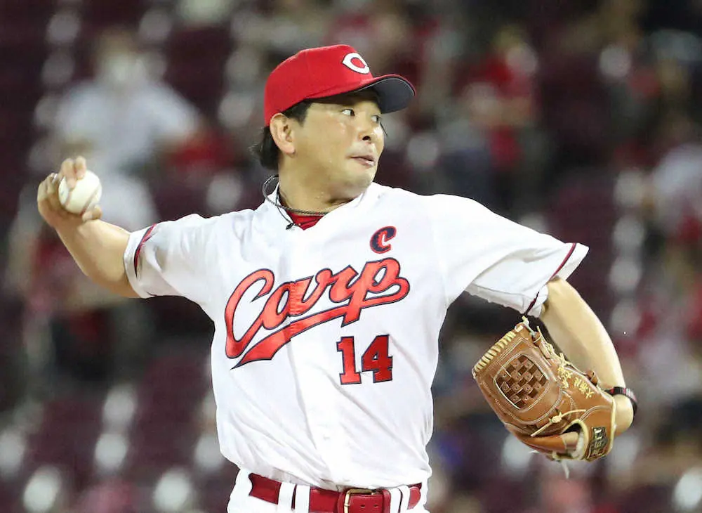 【画像・写真】広島・大瀬良　さすがの修正力見せた　「後半戦につながる」6回3失点