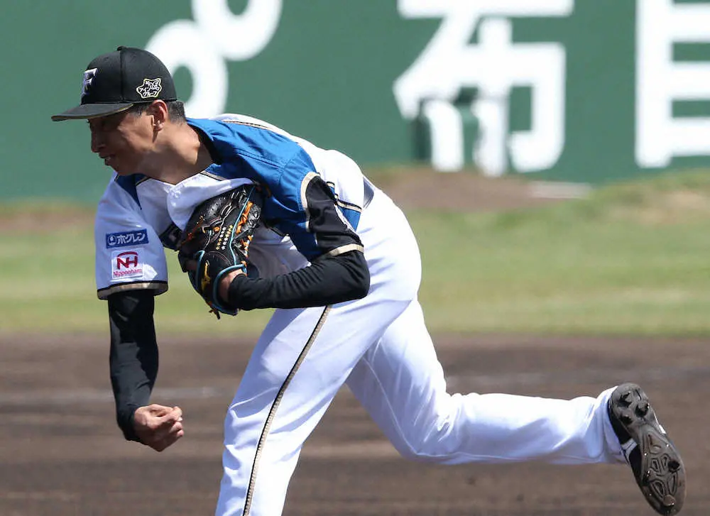 【画像・写真】日本ハム・村田　アーリンの代役で緊急登板も4回1失点「悪いなりにまとめられた」