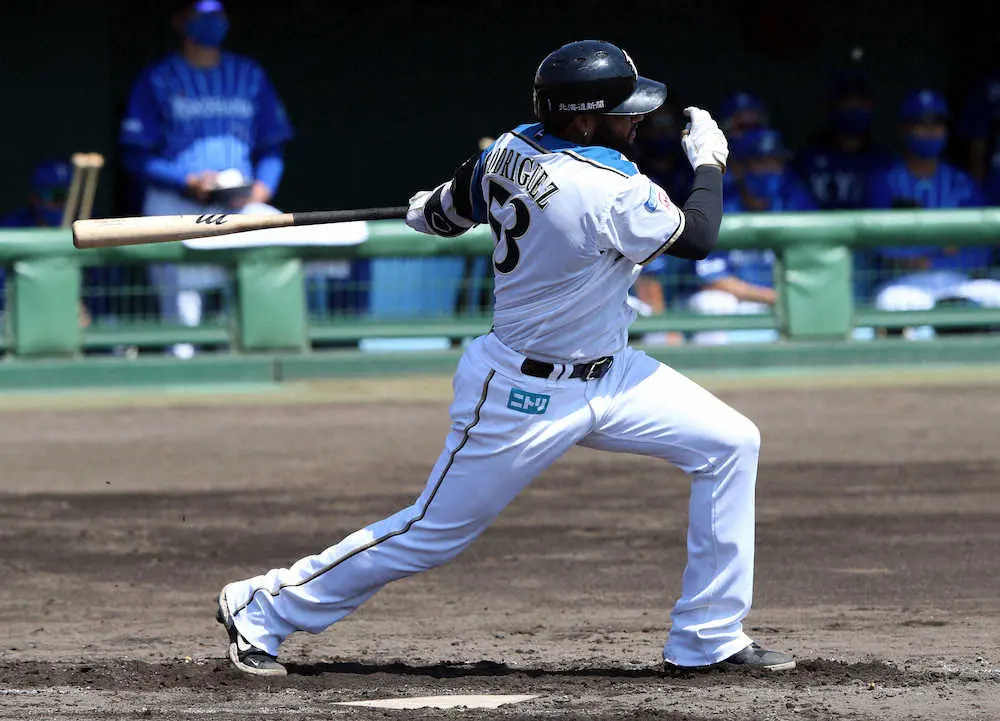 【画像・写真】日本ハム・R・ロドリゲス　後半戦へ上り調子　最近3試合で9打数4安打3打点