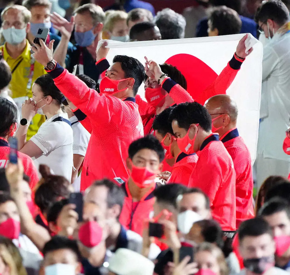 【画像・写真】侍JAPAN　マー君、山崎、誠也、森下が閉会式に参加
