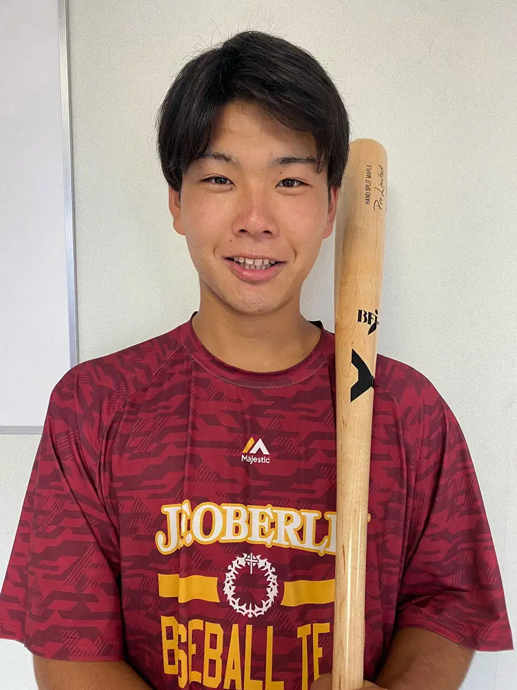 【画像・写真】中越→桜美林大・広瀬内野手　前を向け。この経験は必ず生きる