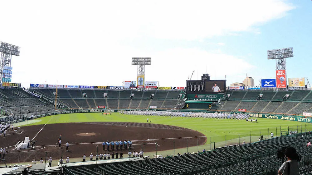 【画像・写真】担当記者が感じた特別な夏　聖地に復活した「音」と「涙」、2年前の夏に引けを取らない
