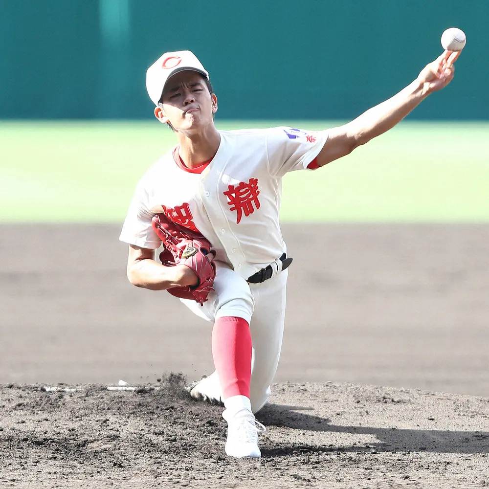 【画像・写真】智弁学園　14安打10得点大勝で夏5年ぶり初戦突破　エース西村が無失点投球でけん引