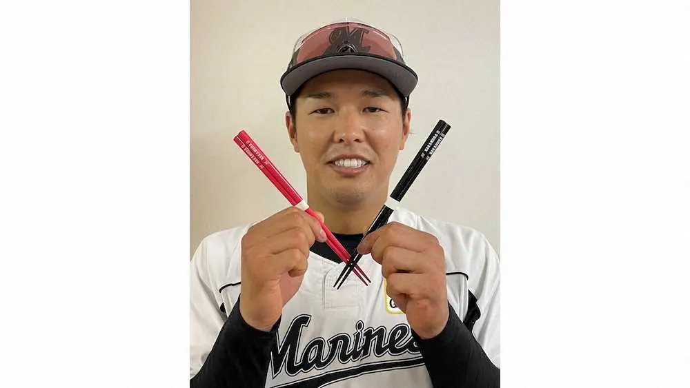 【画像・写真】ロッテ、13日オリ戦から弁当購入者限定　中村奨、鳥谷、藤原らネーム入り箸発売へ